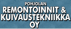 Pohjolan remontointi & kuivaustekniikka Oy logo